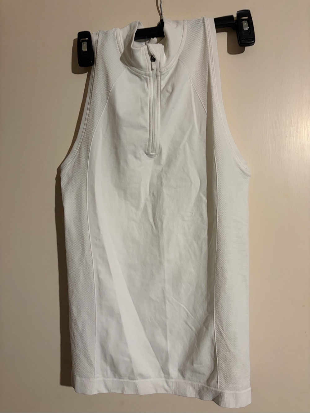 Sweaty Betty Sleeveless Quarter-Zip Athletic Top